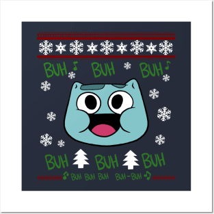 BUH-mas sweater Posters and Art